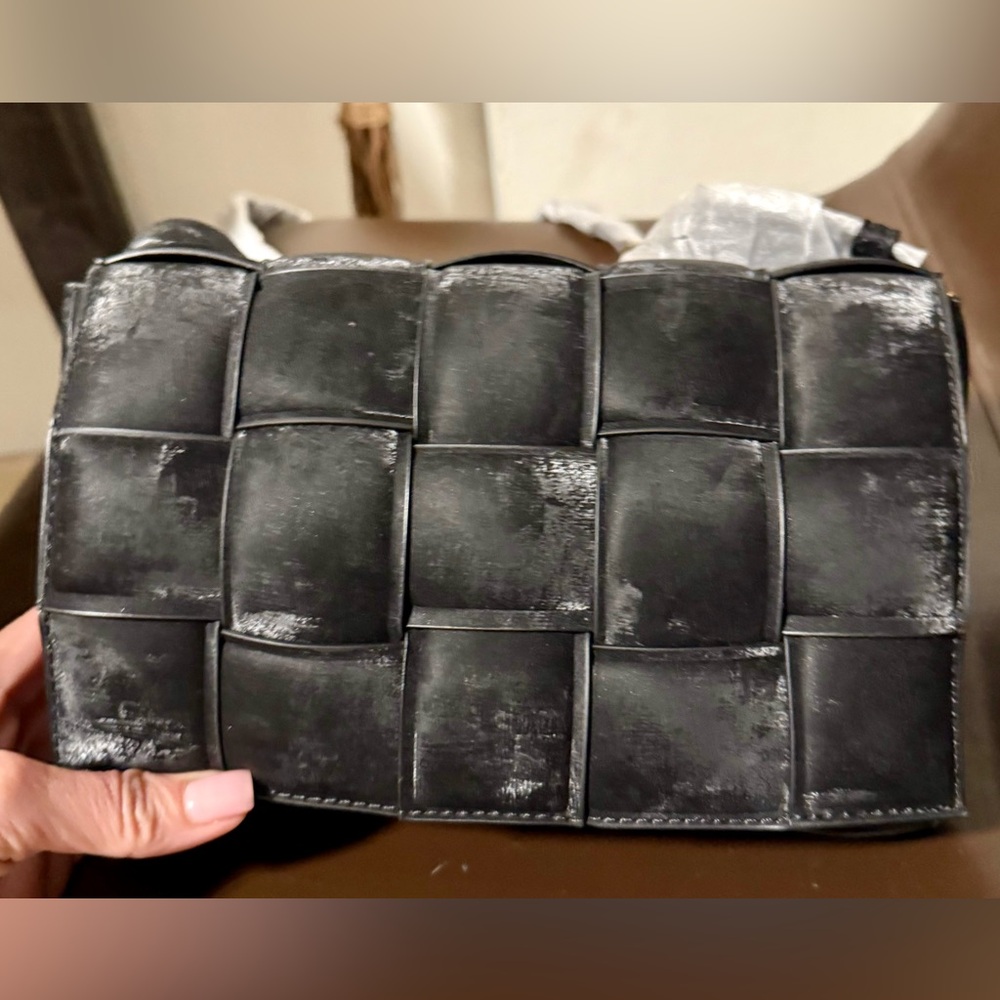 Black Woven Bag